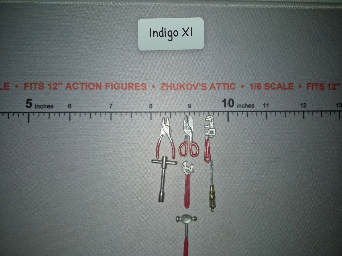 1/6 Scale Modern Civilian Tool Lot - Diorama Item