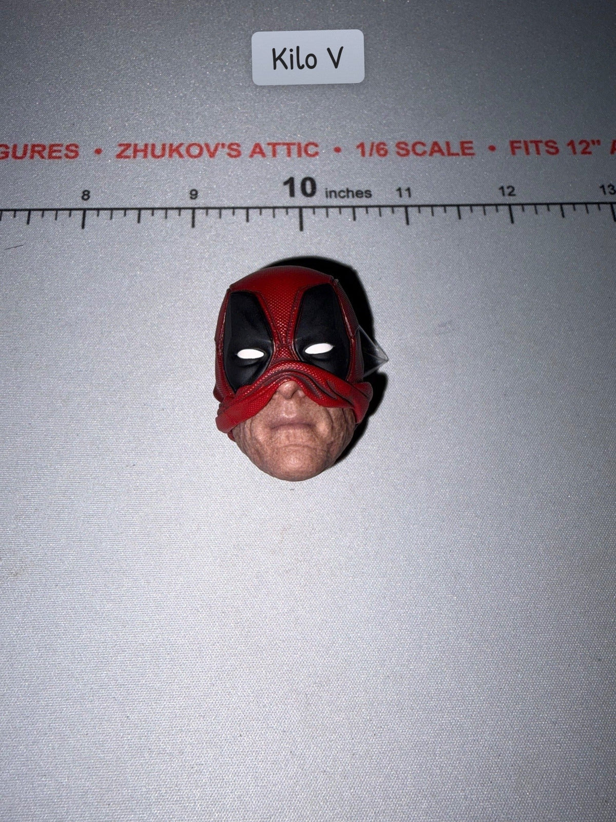 1/6 Scale Deadpool Head Sculpt Marvel Comics Science Fiction