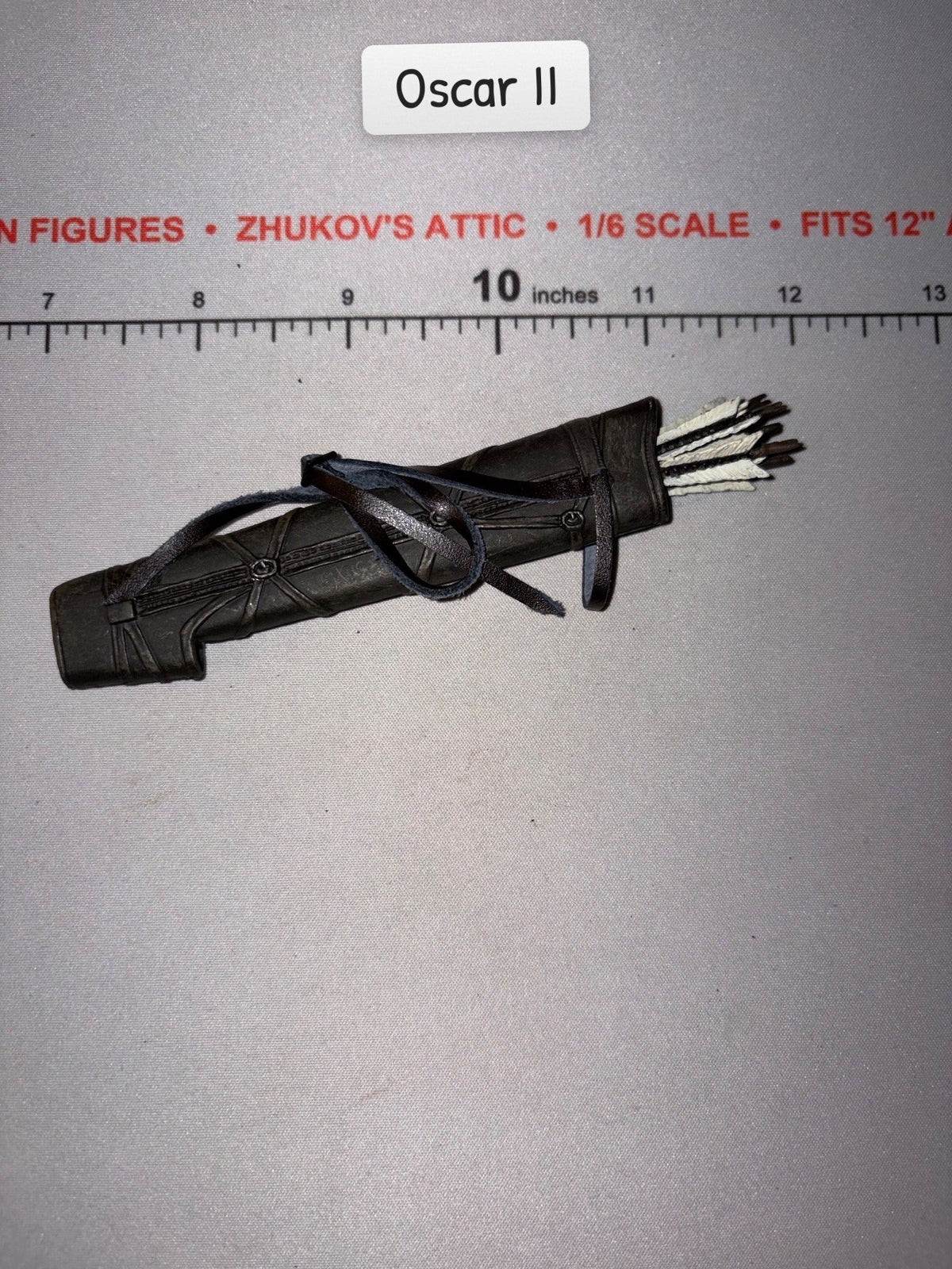 1/6 Scale Medieval Arrows and Quiver Set