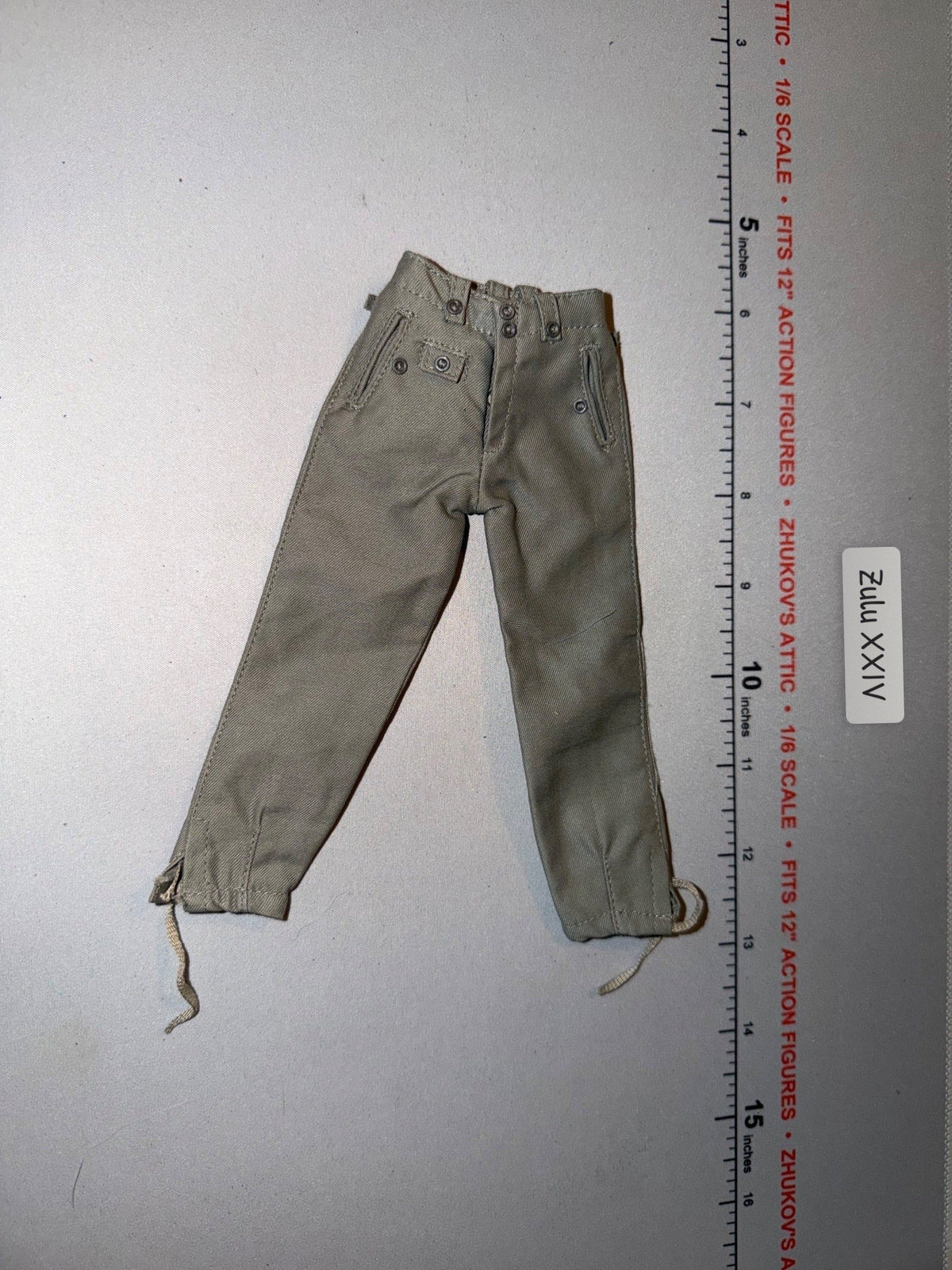 1/6 Scale WWII German Army Field Grey Trousers