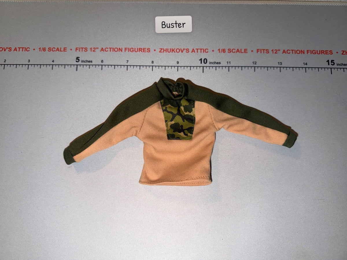 1/6 Scale Modern Era Two-Tone Camouflage Sweater Shirt
