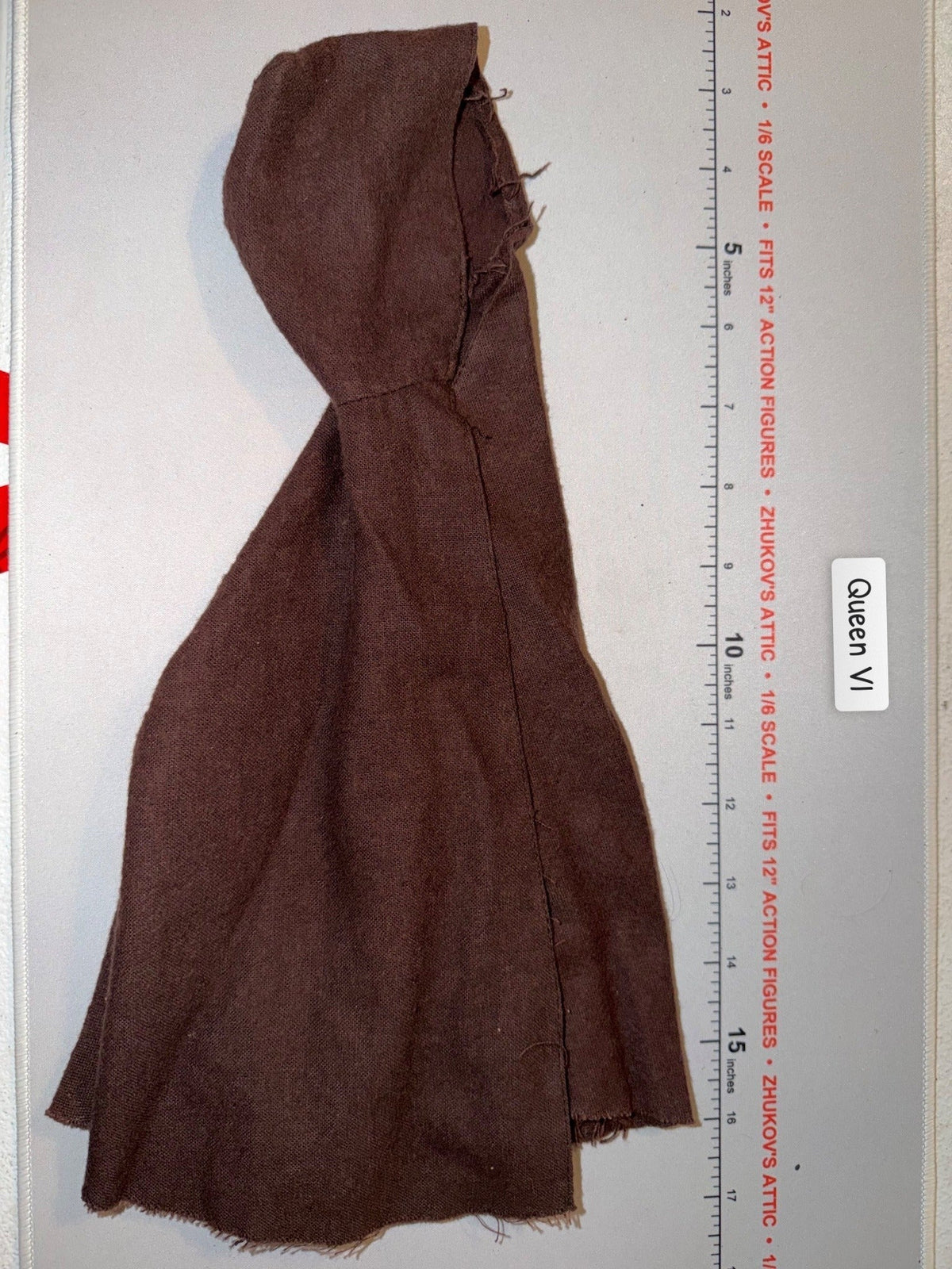 1/6 Scale Medieval Fantasy Hooded Cloak - Sideshow