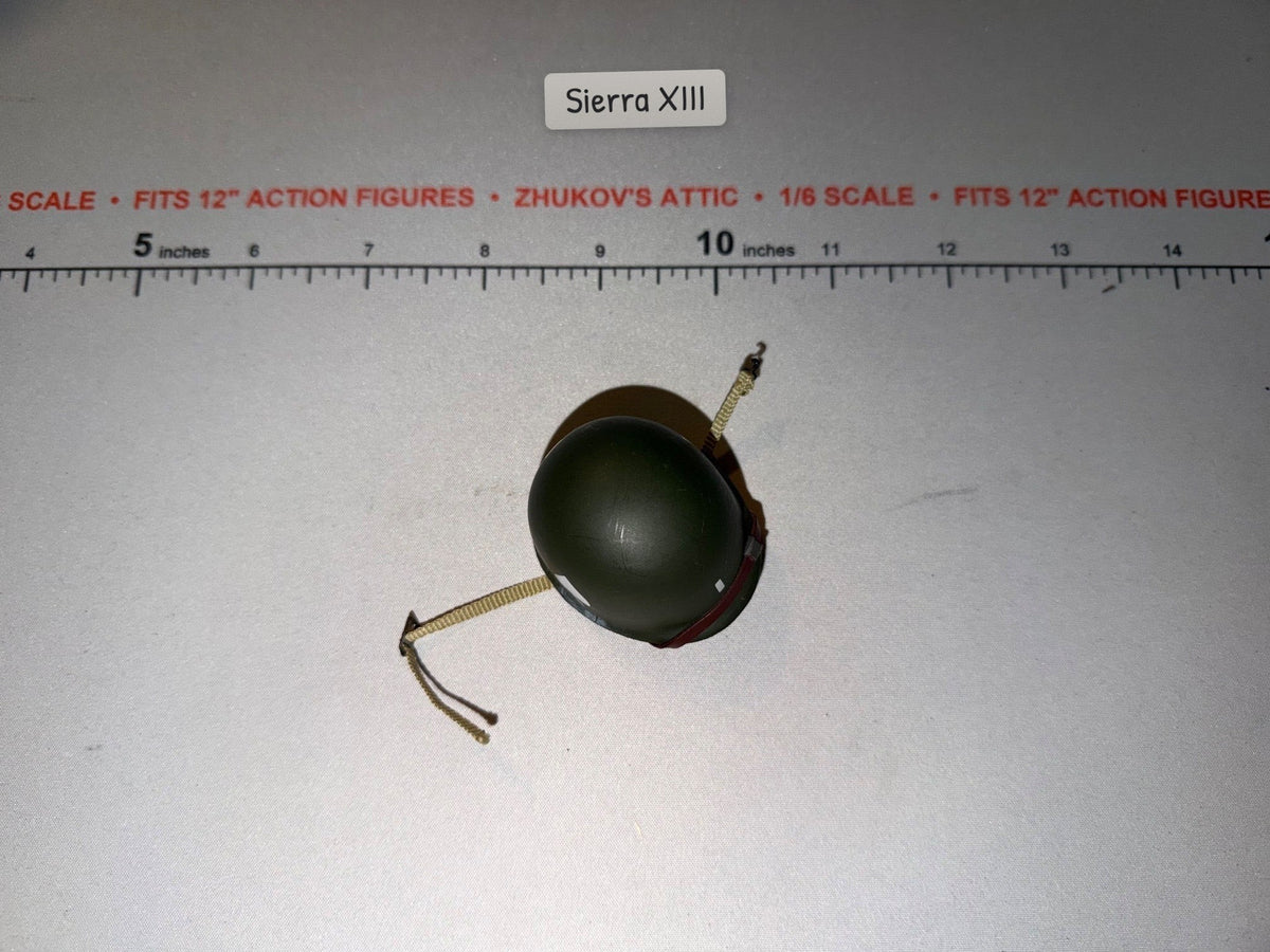 1/6 Scale WWII US Army M1 Helmet with Chin Strap - Dragon