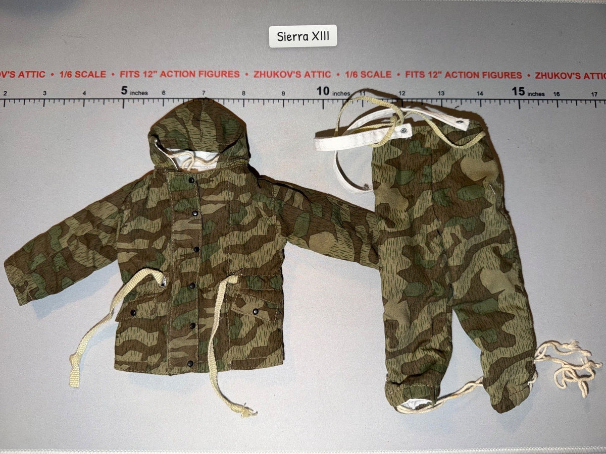 1/6 Scale WWII German Splinter Camouflage Winter Uniform Set - Dragon