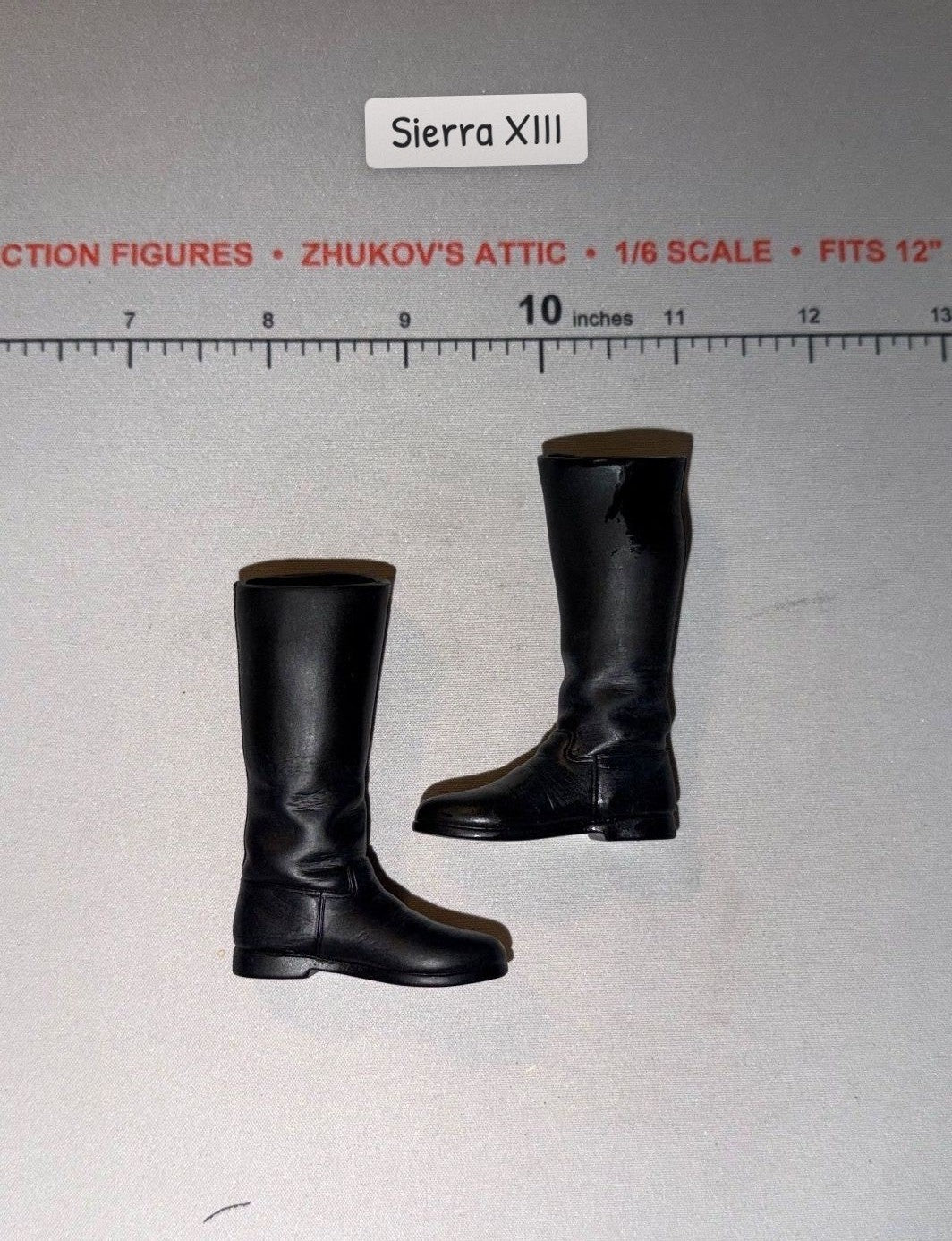 1/6 Scale Western Era Tall Cowboy Boots