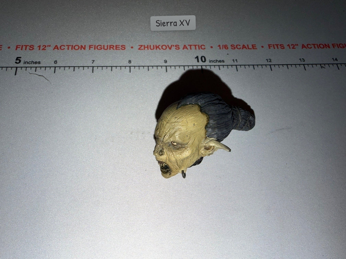 1/6 Scale Decapitated Orc Goblin Head - Sideshow Lord of the Rings