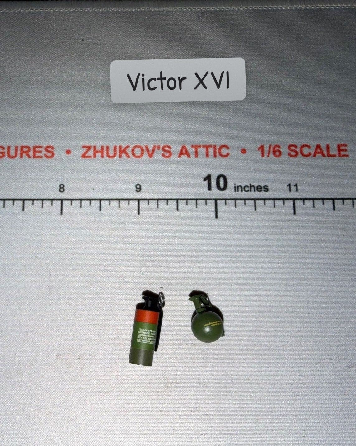 1/6 Scale Modern Era Grenade Lot