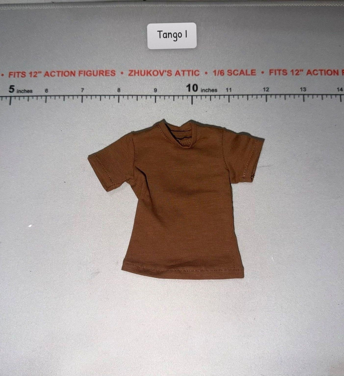 1/6 Scale Modern Era Brown T-Shirt