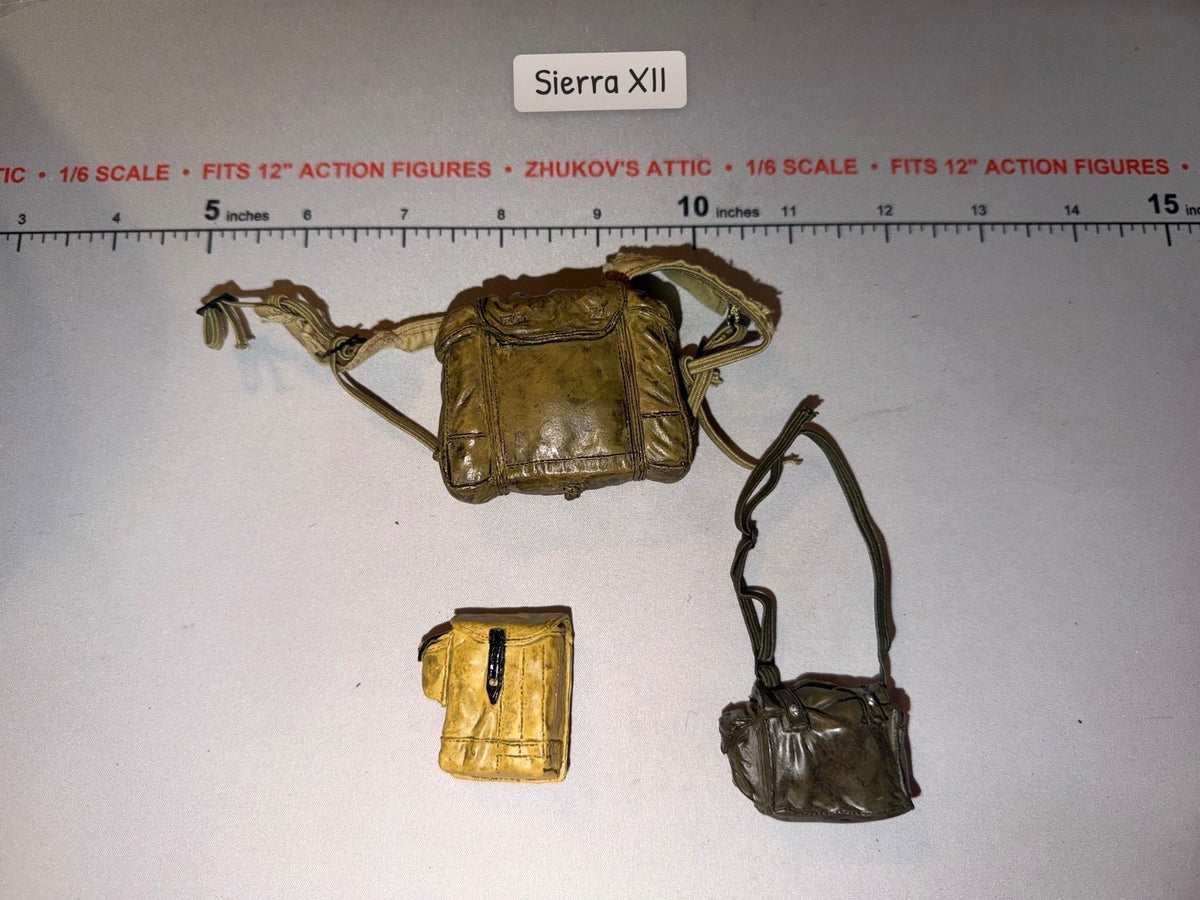 1/6 Scale Modern Russian Afghanistan Field Gear Pouches Lot - Ultimate Soldier