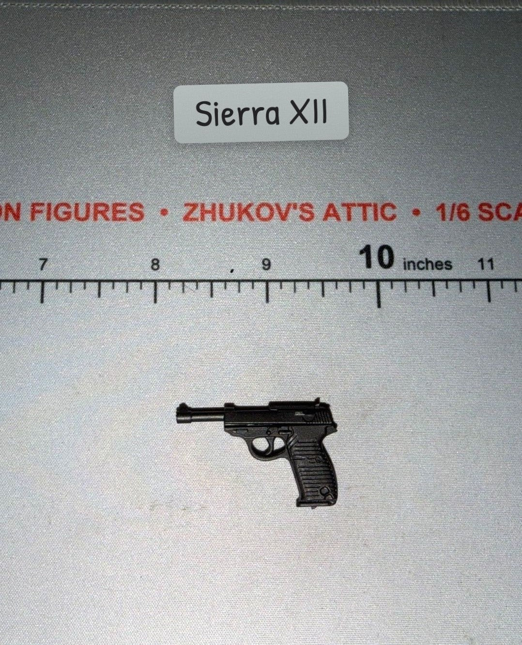 1/6 Scale WWII German Walther P38 Pistol