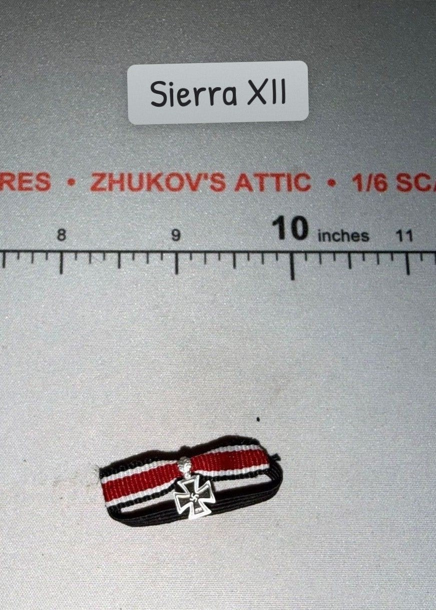 1/6 Scale WWII German Knight Cross Ribbon Bar
