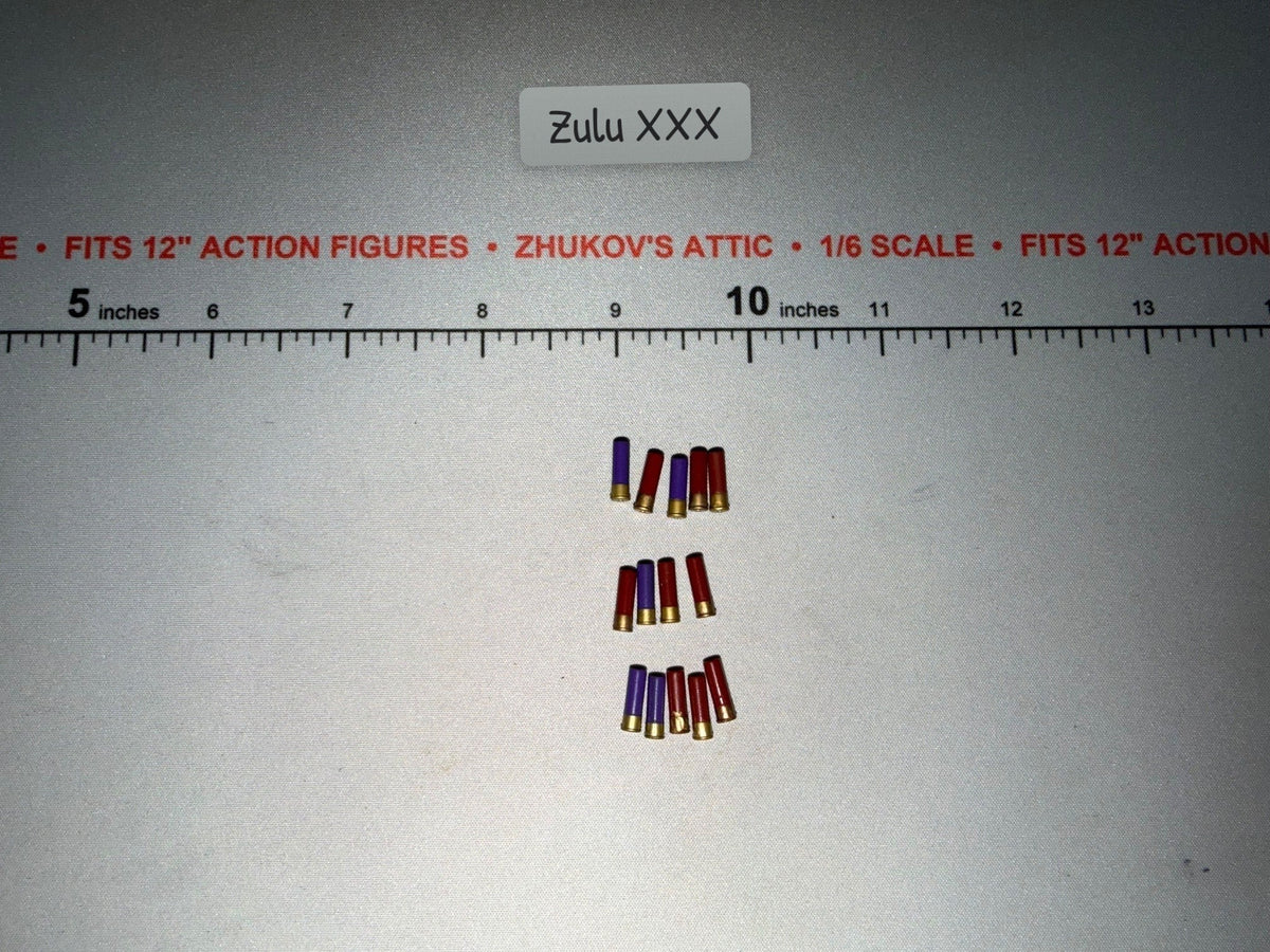 1/6 Scale Modern Era Shotgun Shell Lot