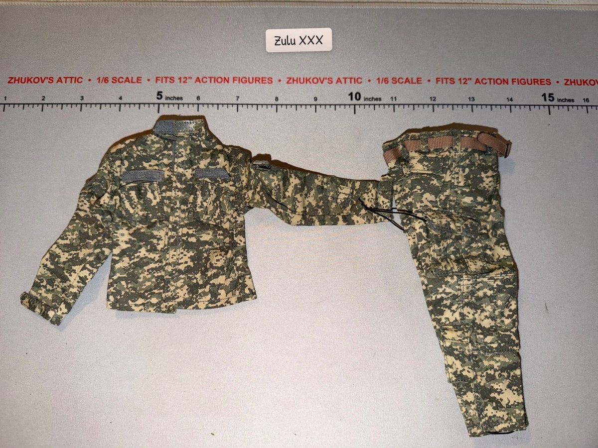 1/6 Scale Modern Era US Army ACU Digital Camouflage Uniform Set