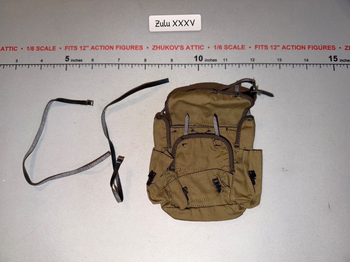 1/6 Scale WWII German Gebirgsjager Rucksack Backpack - Dragon