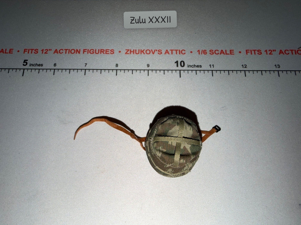 1/6 Scale WWII German Fallshirmjager Helmet and Splinter Cover