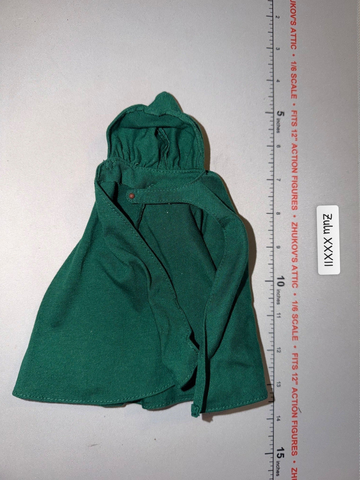 1/6 Scale Medieval Fantasy Hobbit Hooded Cloak / Cape - Sideshow