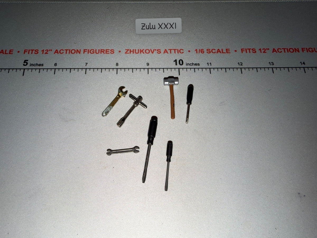 1/6 Scale Modern Civilian Tool Lot - Diorama Item