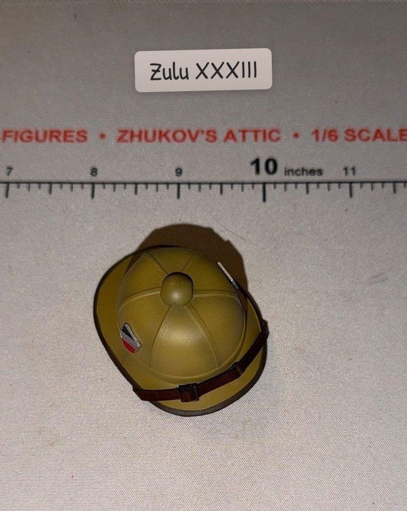 1/6 Scale WWII German Afrika Korps Pith Helmet - DID