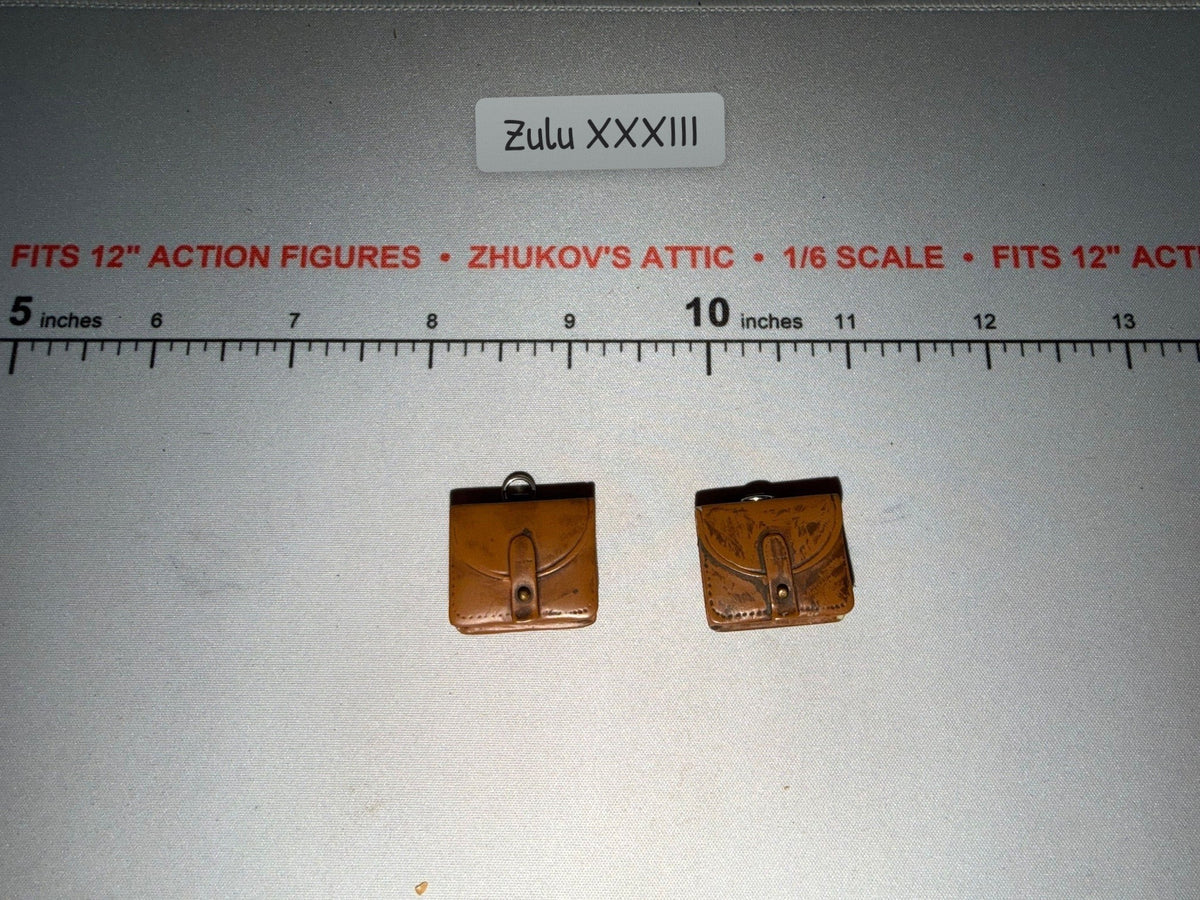 1/6 Scale World War One French Ammunition Pouches