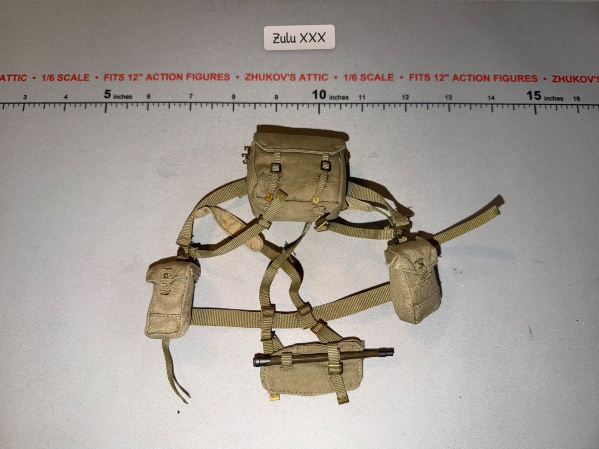 1/6 Scale WWII British Field Gear Set