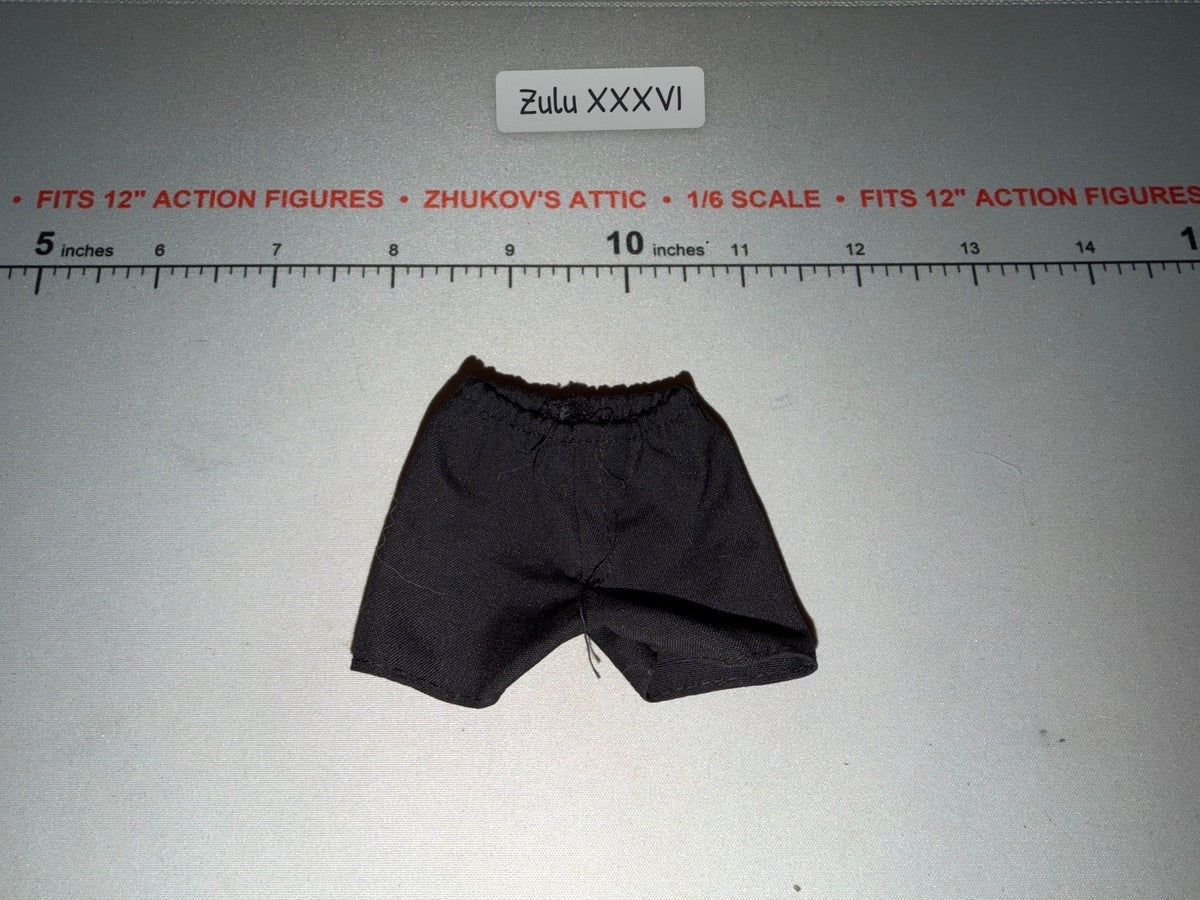 1/6 Scale Modern Era Black Shorts