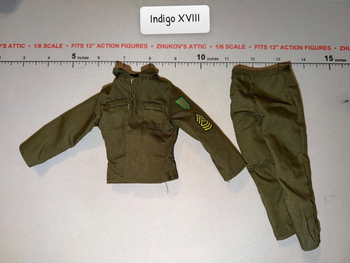 1/6 Scale WWII US Era US Army Uniform Set - GI Joe