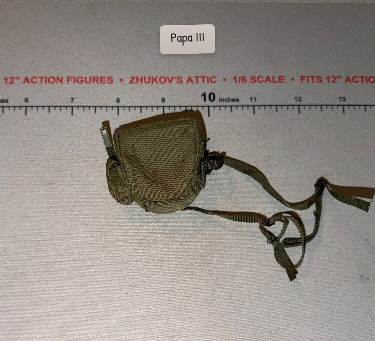 1/6 Scale Modern Era Russian Gas Mask Bag