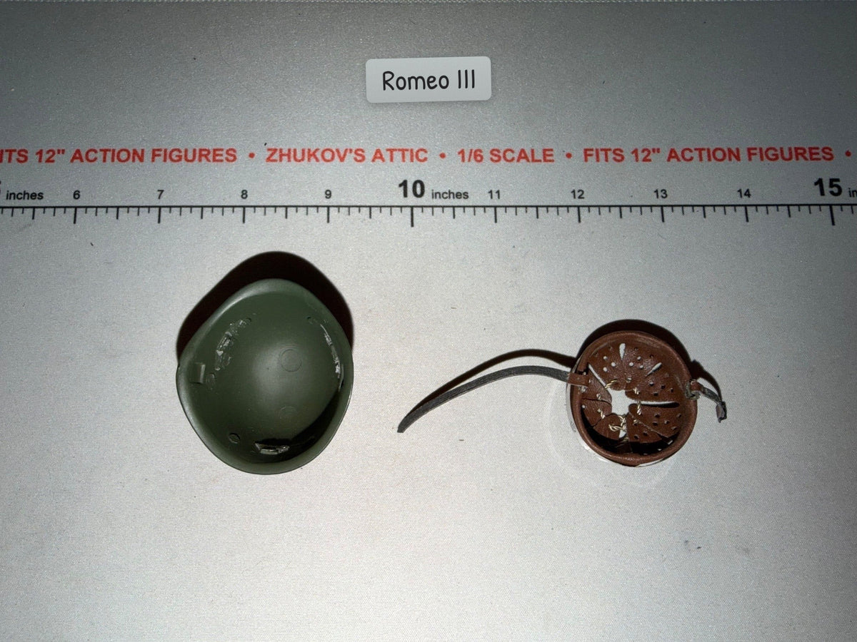 1/6 Scale WWII Russian Helmet with Liner