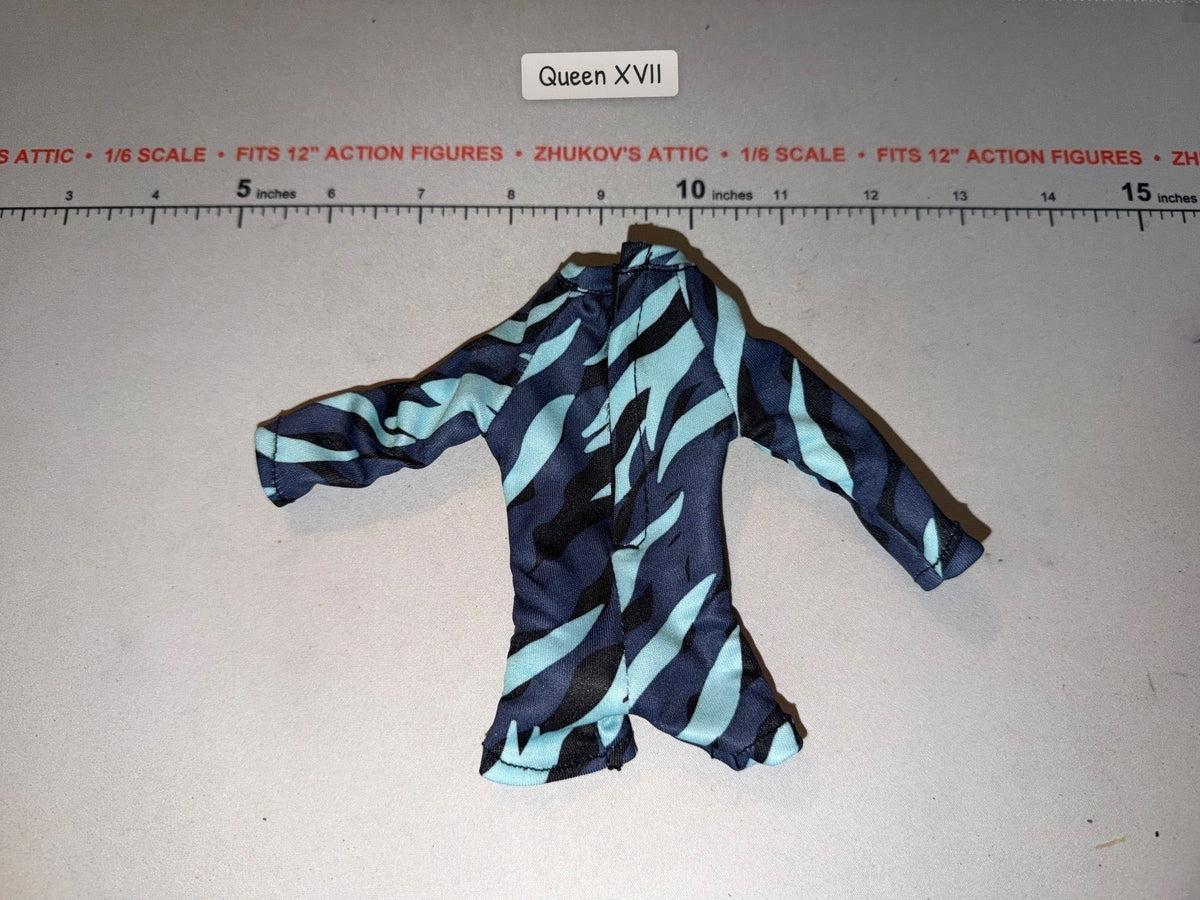 1/6 Scale Modern Era Blue Camouflage Wetsuit - GI Joe