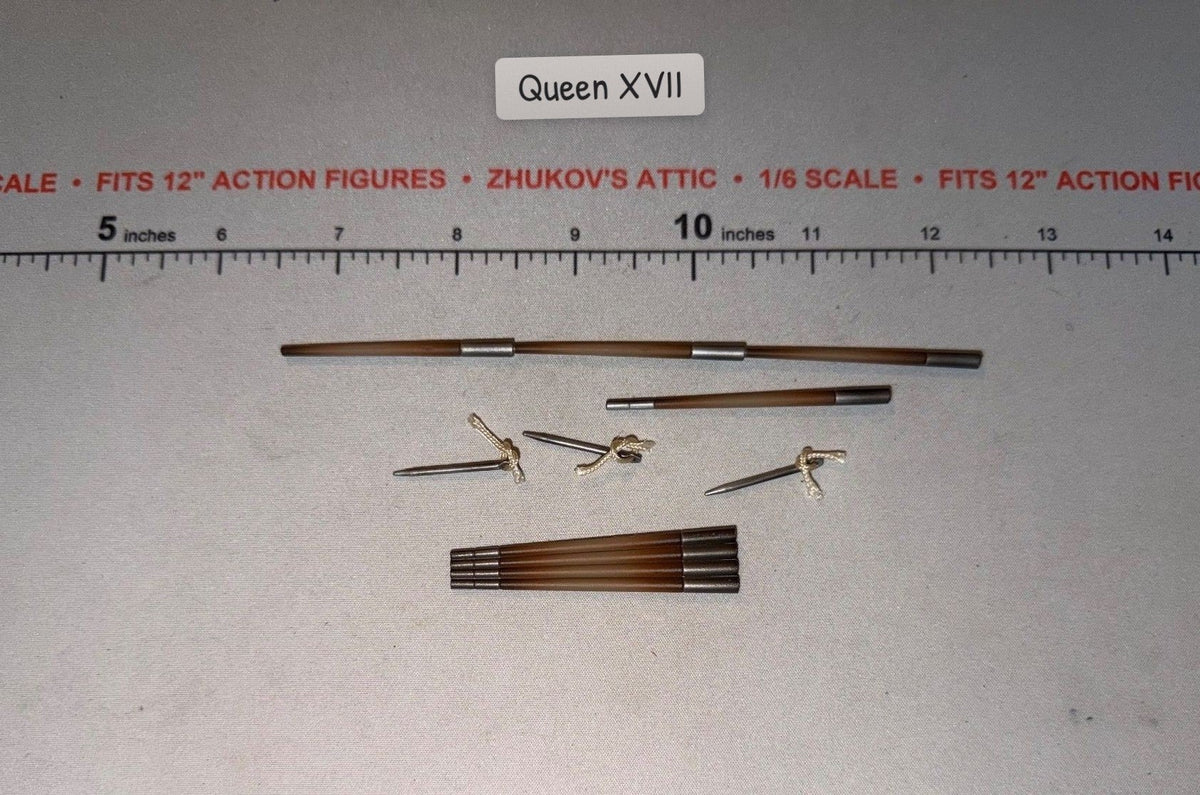 1/6 Scale WWII German Tent Pole Lot