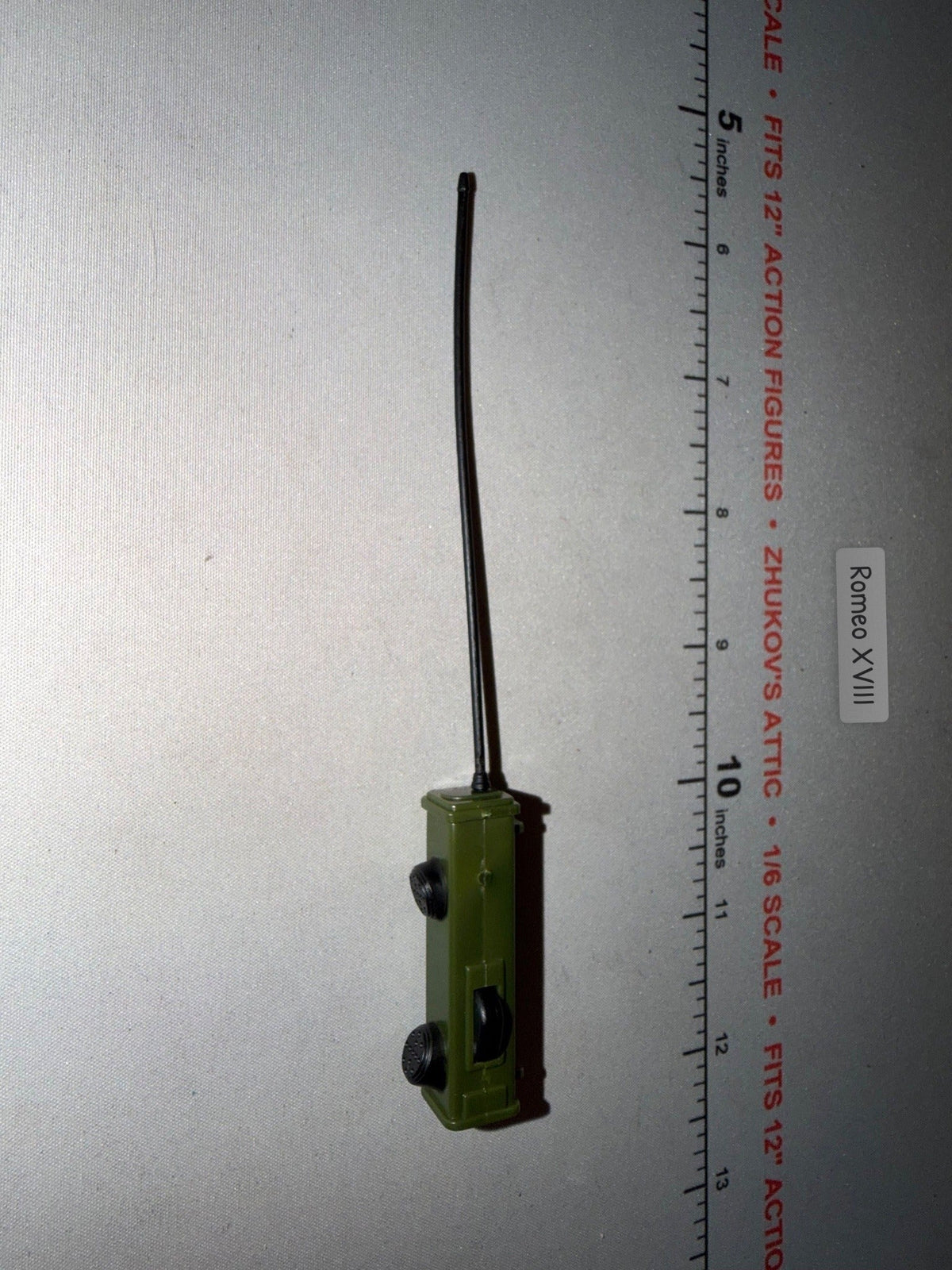 1/6 Scale WWII US Era Military Handheld Radio with Antenna