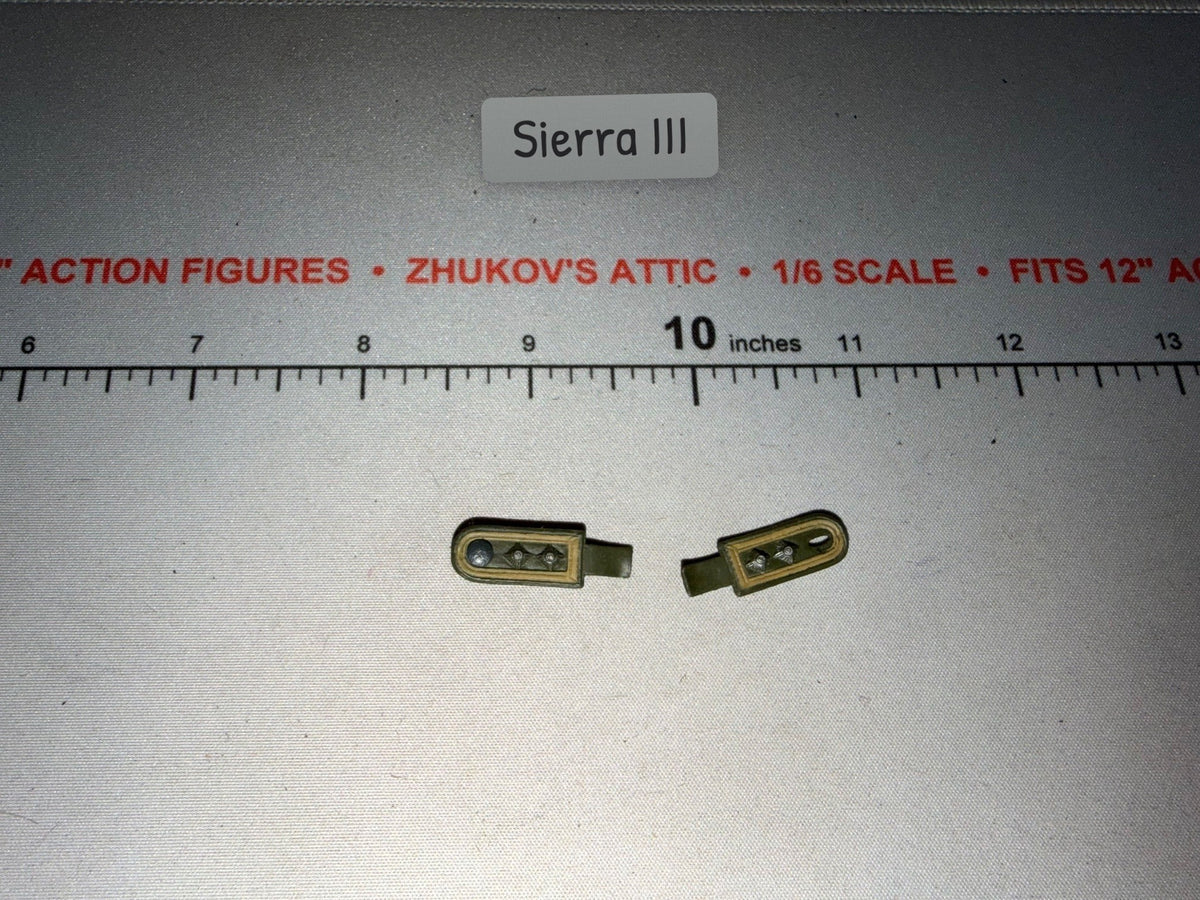 1/6 Scale WWII German Shoulder Board Lot