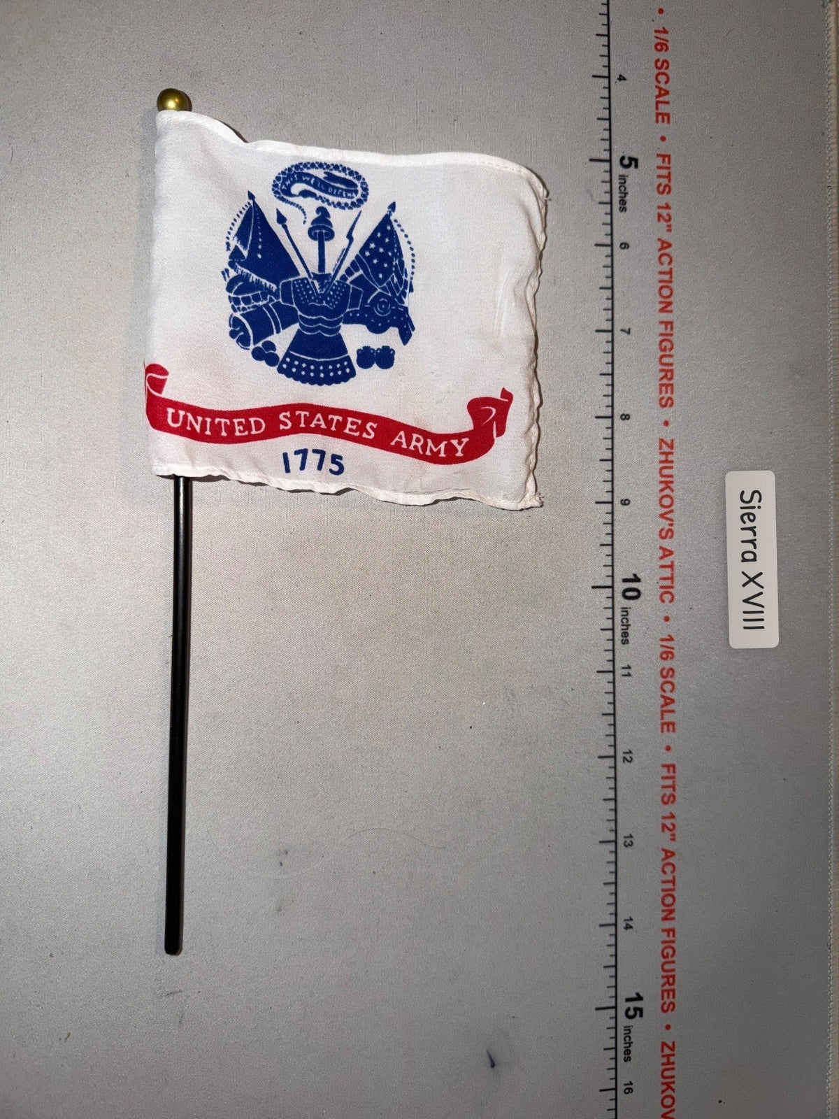 1/6 Scale US Army Flag - Diorama Item