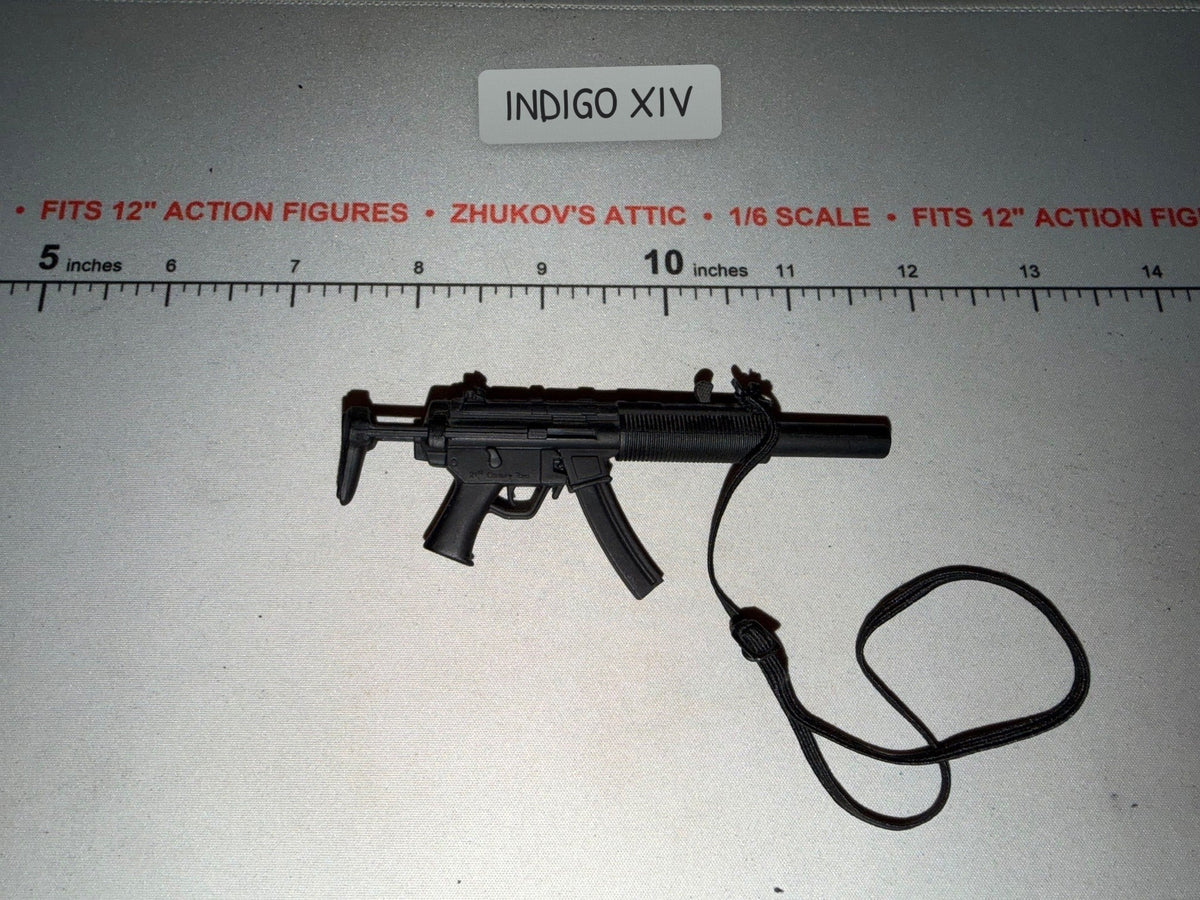 1/6 Scale Ultimate Soldier Modern Era MP5 Submachine Gun with Suppressor and Sling