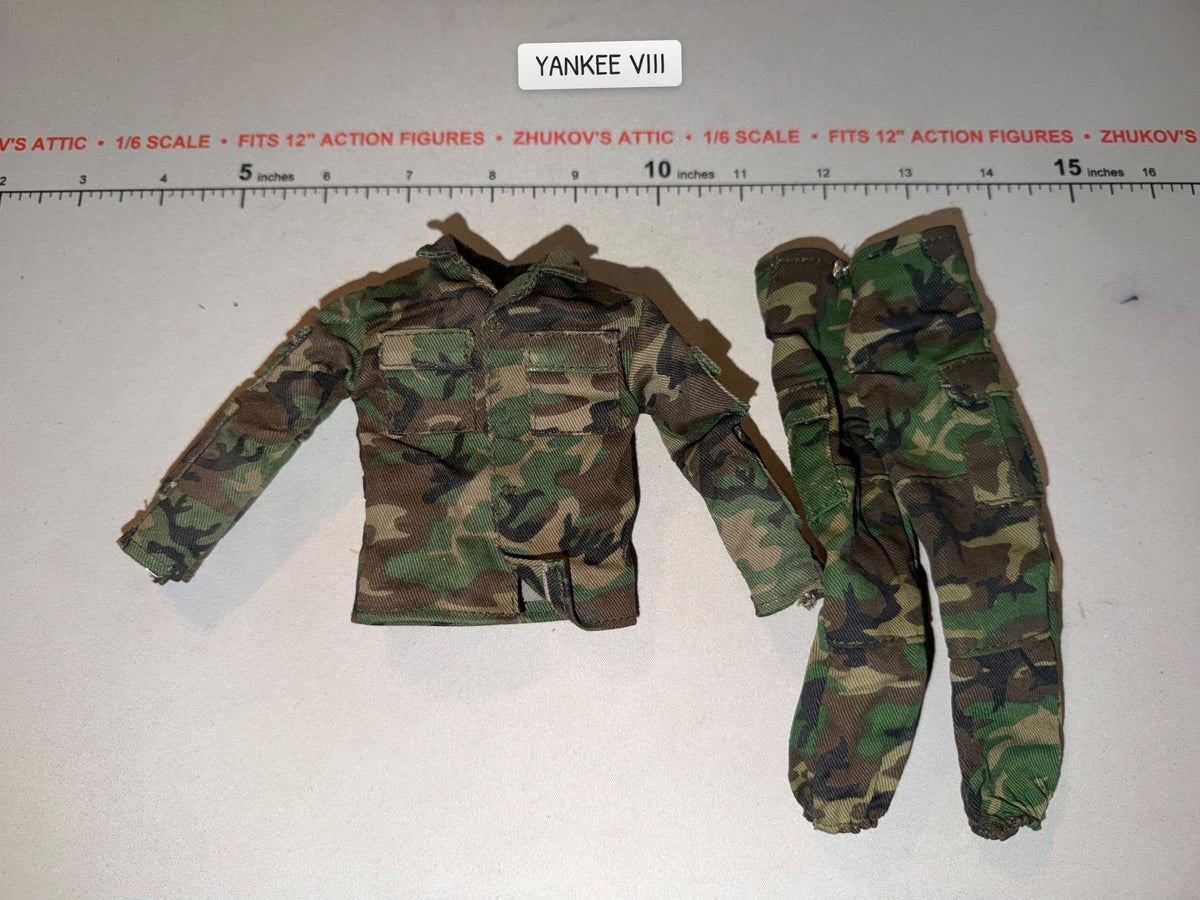 1/6 Scale Modern Era US Woodland Camouflage Uniform Set - Ultimate Soldier