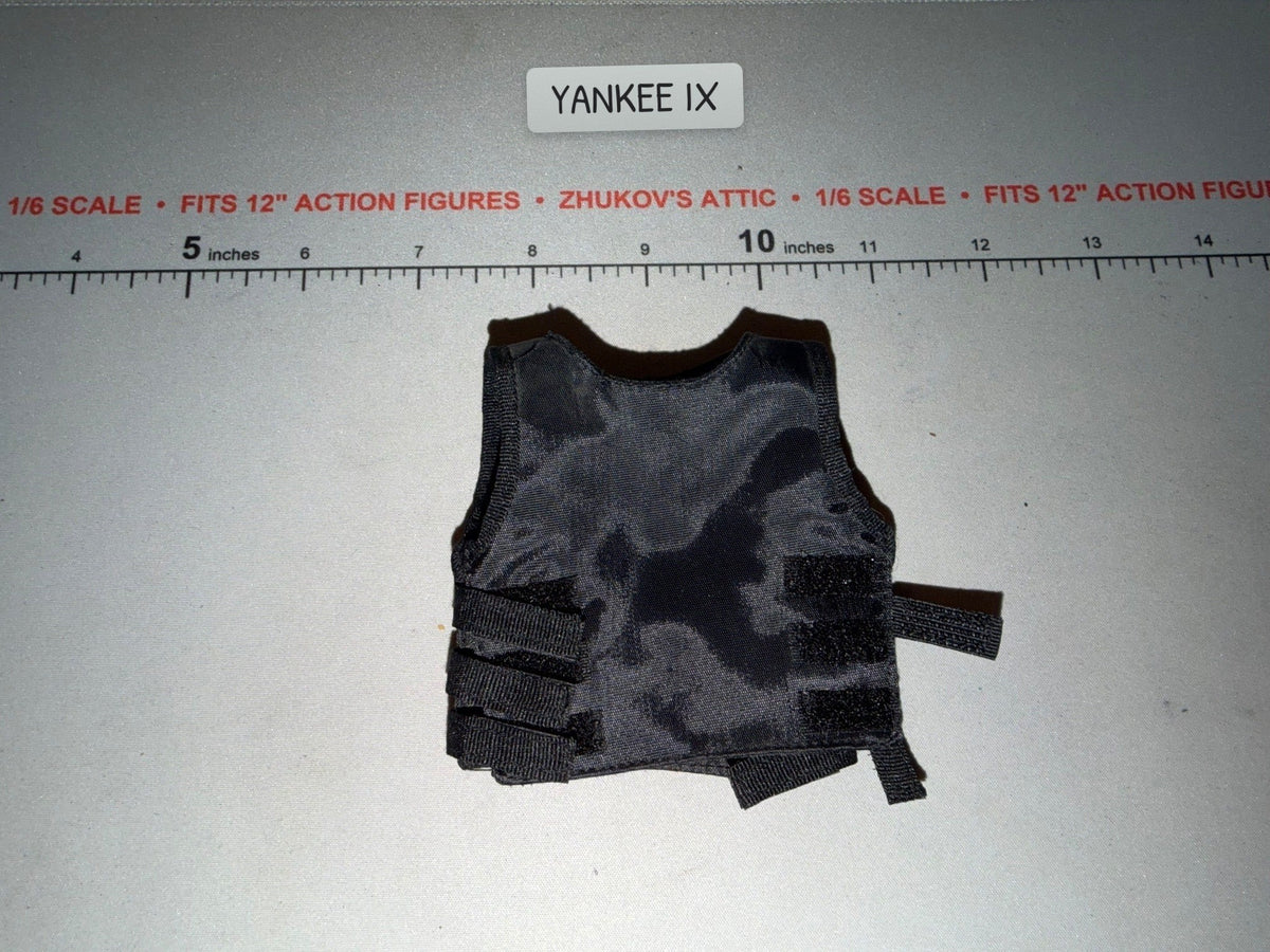 1/6 Scale Modern Era Black Body Armor Vest