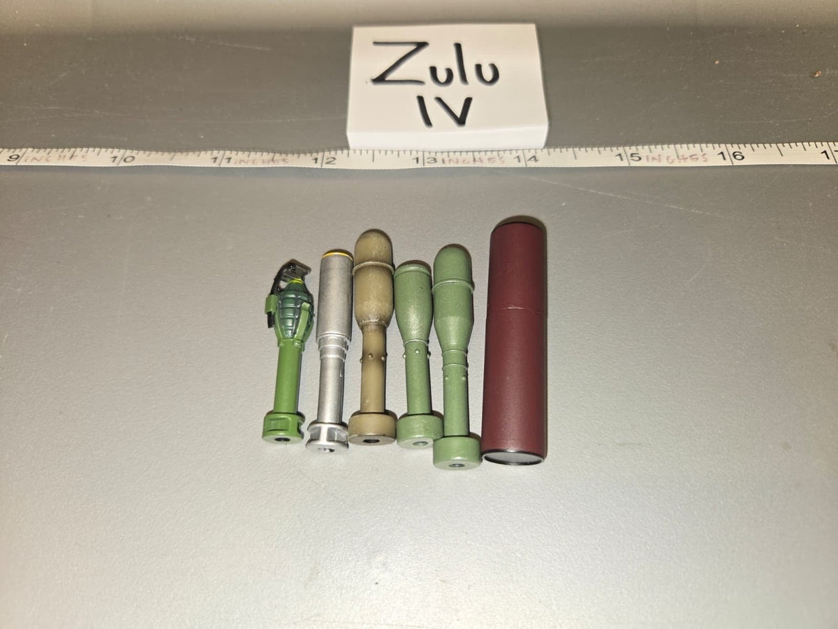 1/6 Scale WWII US Era Rifle Grenade Lot