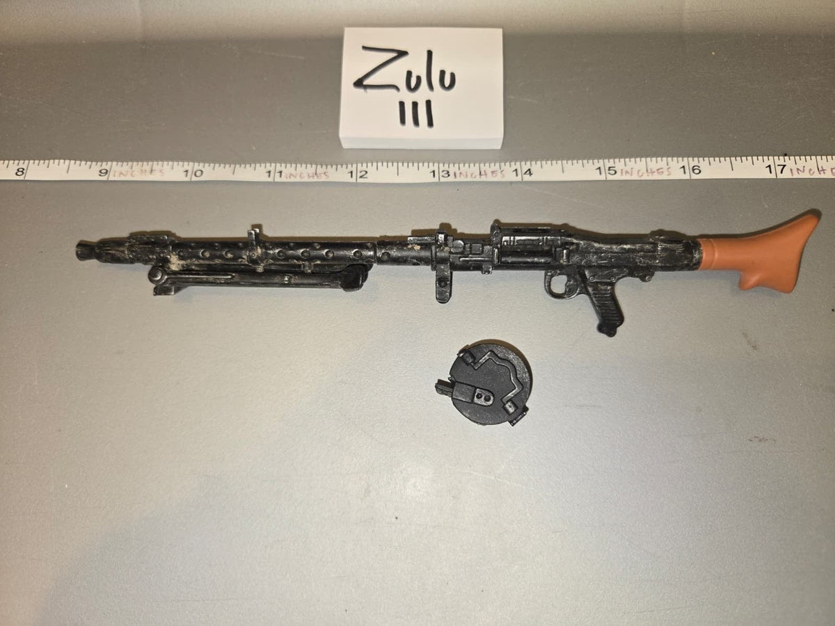 1/6 Scale WWII German MG34 Machine Gun with Drum Magazine - Ultimate Soldier