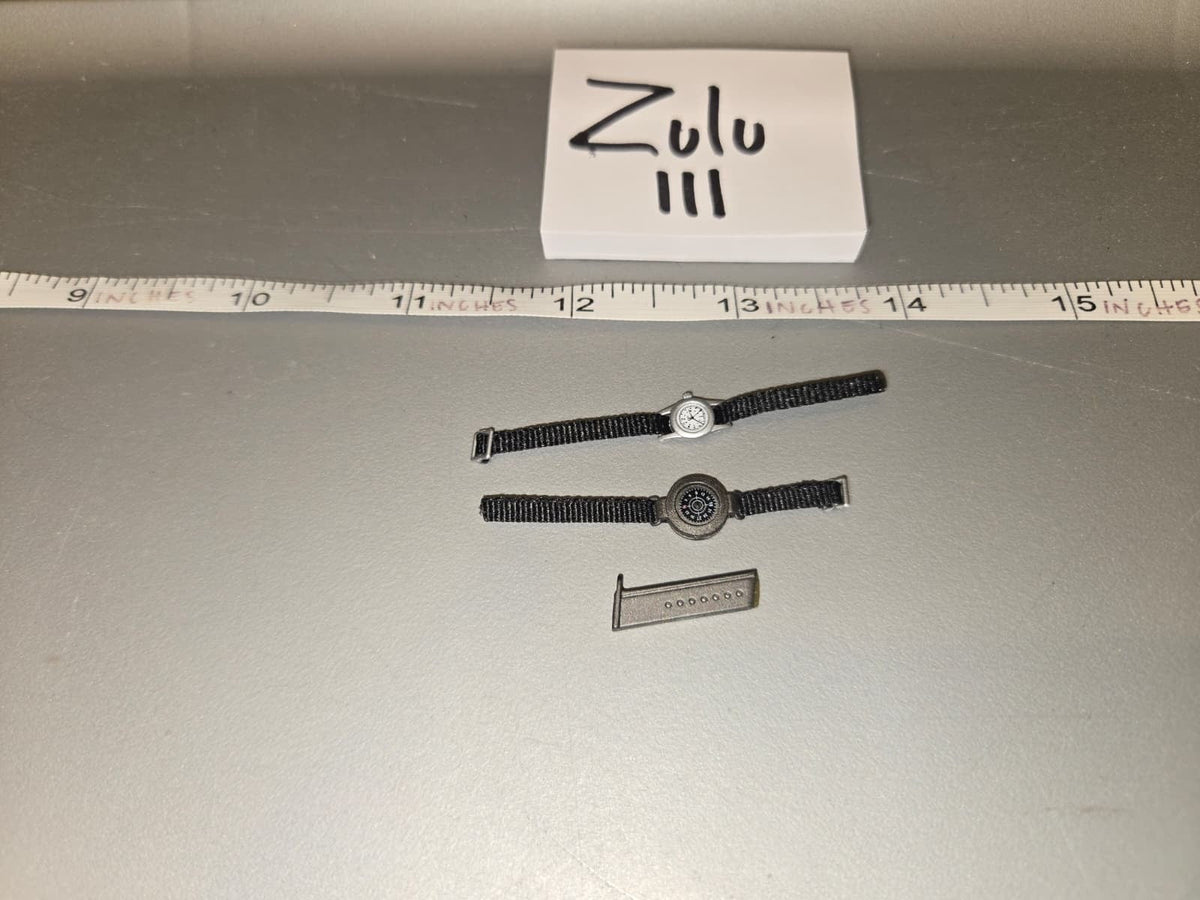 1/6 Scale WWII Era Luftwaffe Compass and Watch