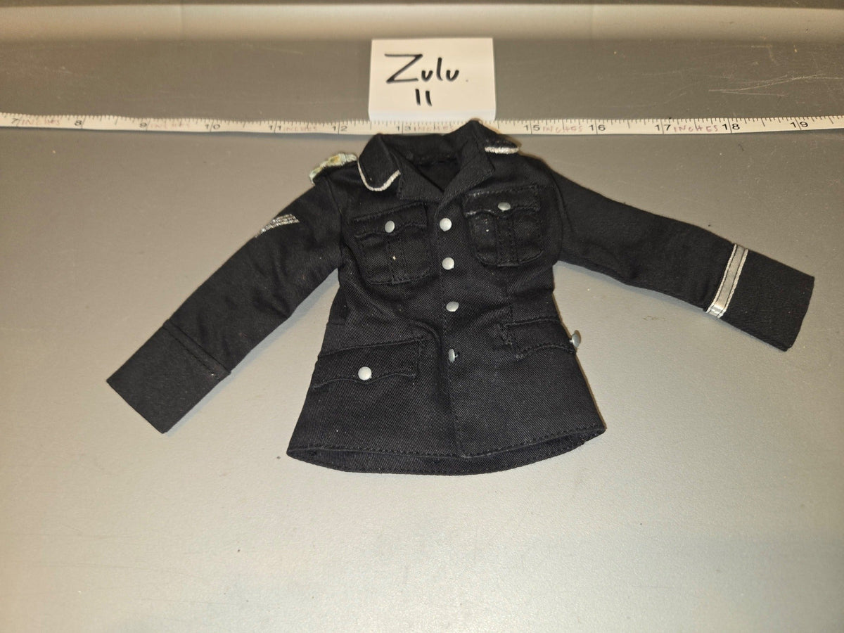 1/6 Scale WWII German Waffen Black Dress Tunic