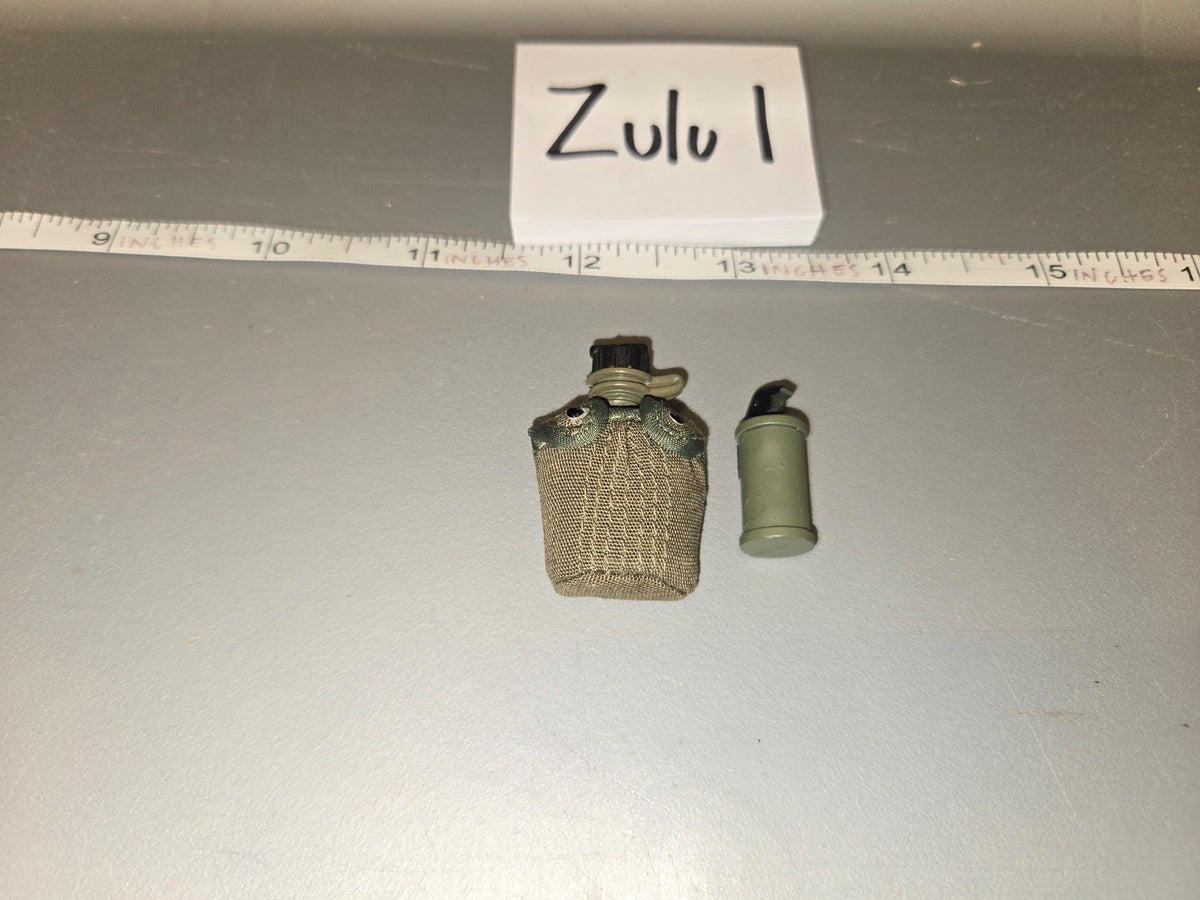 1/6 Scale Vietnam Canteen with Cover and Grenade