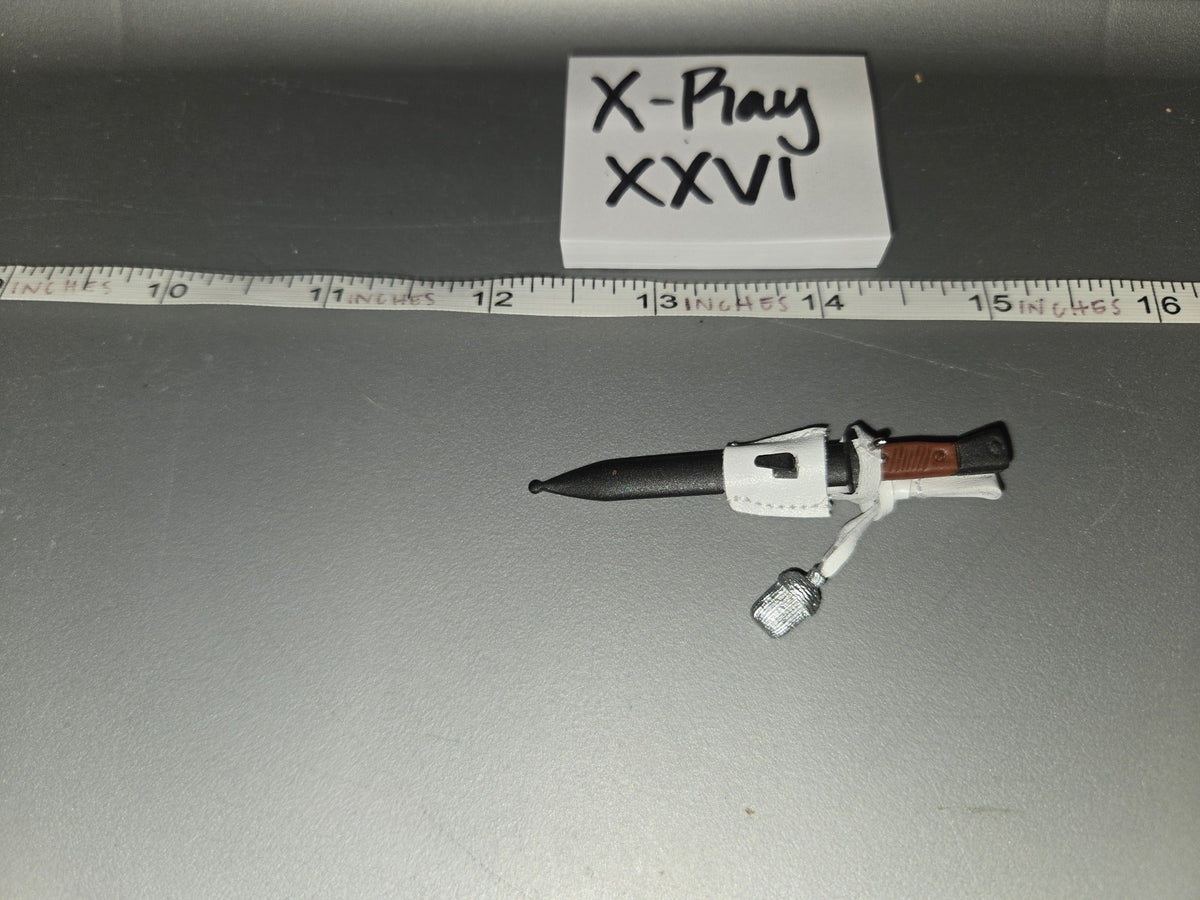 1/6 Scale WWII German Bayonet with Frog - Dress