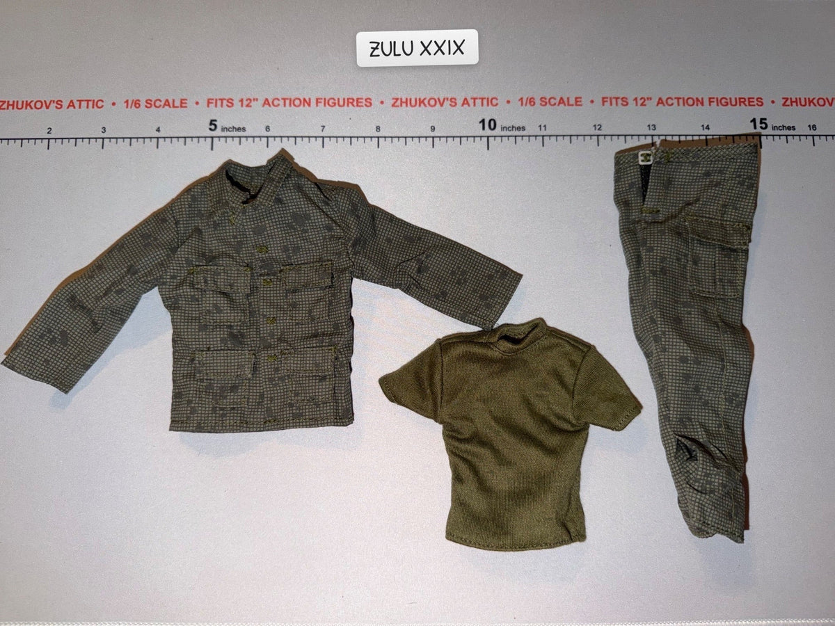 1/6 Scale Modern Desert Storm Night Camouflage Uniform Set
