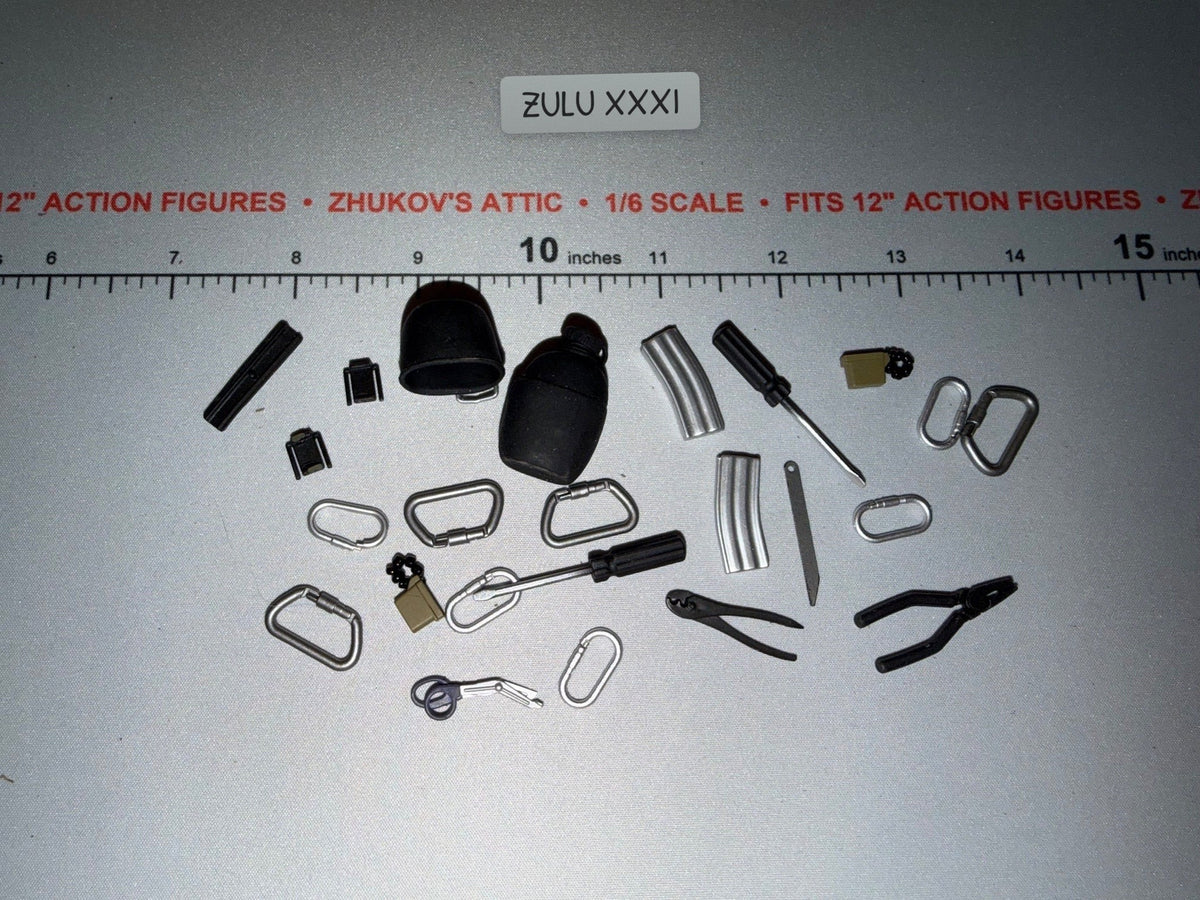 1/6 Scale Modern Era Weapons Accessories and Hardware Lot