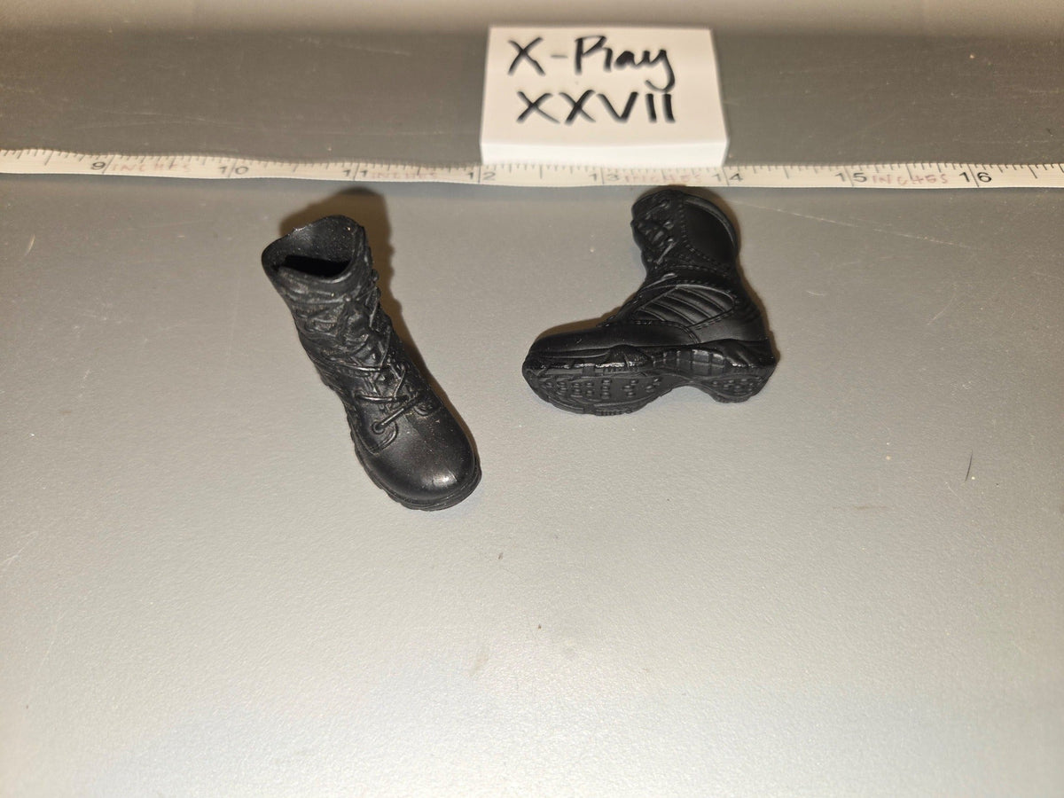 1/6 Scale Modern Era Black Combat Boots