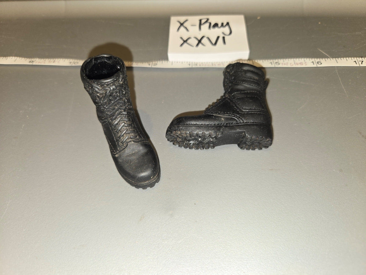 1/6 Scale Modern Era Black Combat Boots