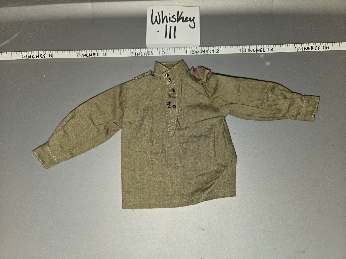 1/6 Scale WWII Soviet Russian Gymnasterka Field Shirt