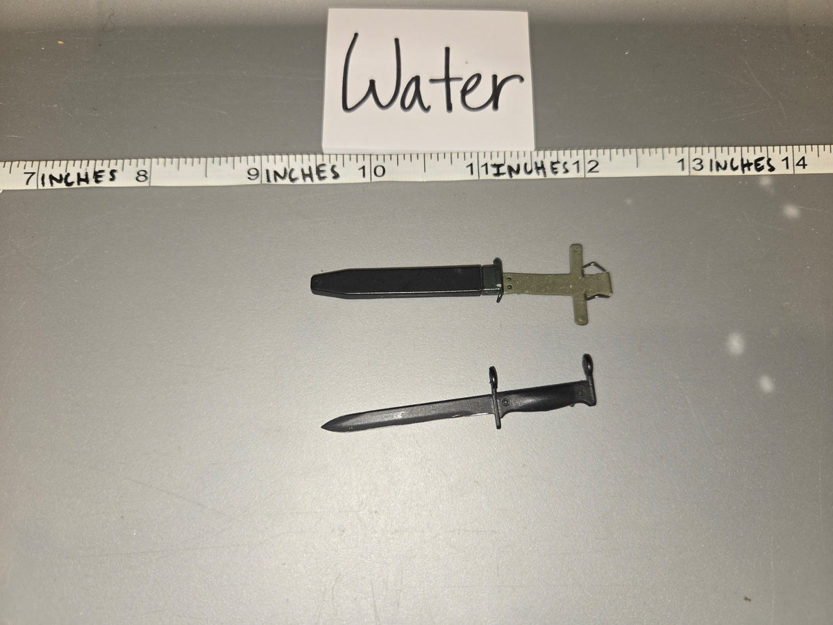 1/6 Scale Modern Era French Bayonet and Scabbard Set