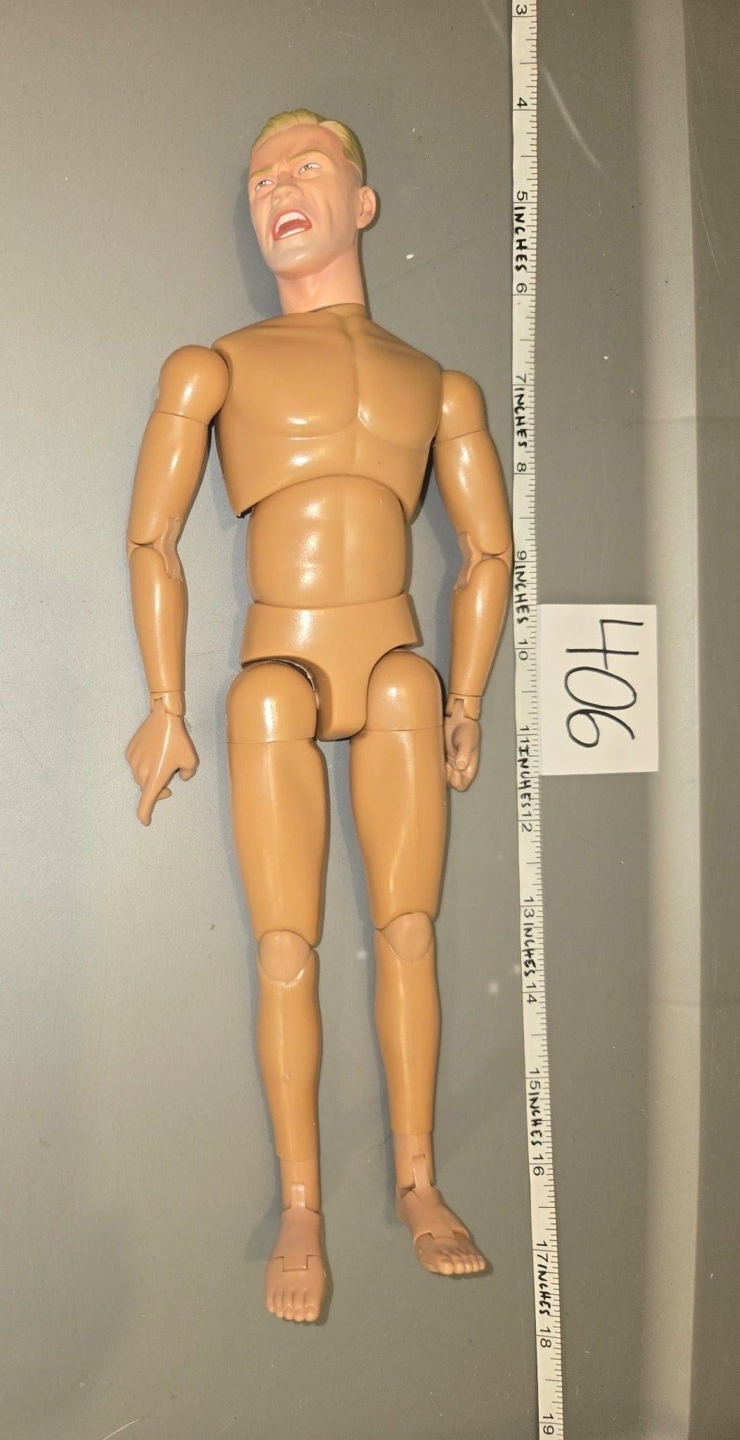 1/6 Scale Nude Male Super Articulated Action Figure Body - Dragon