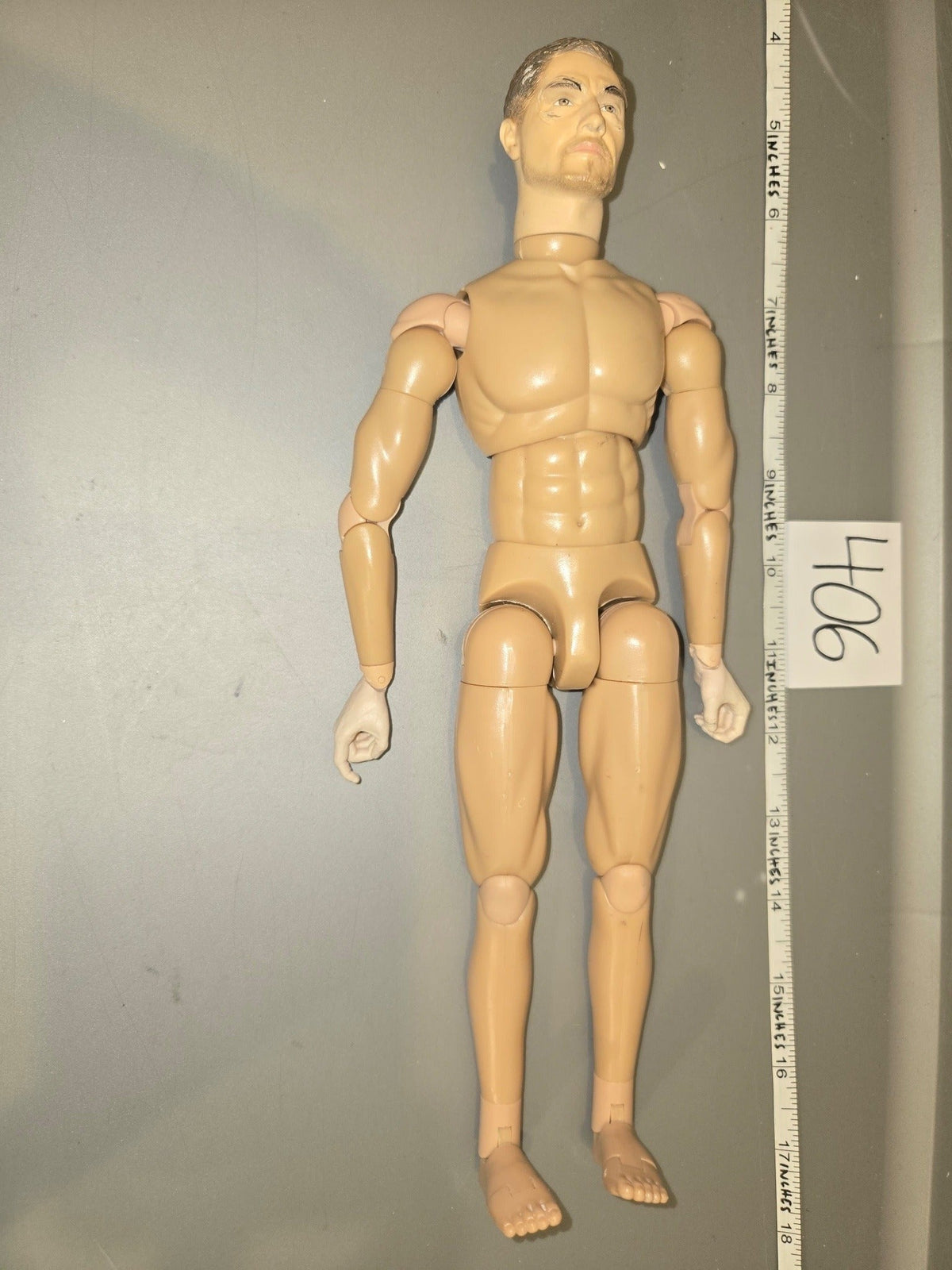 1/6 Scale Nude Male Action Figure Body - Dragon